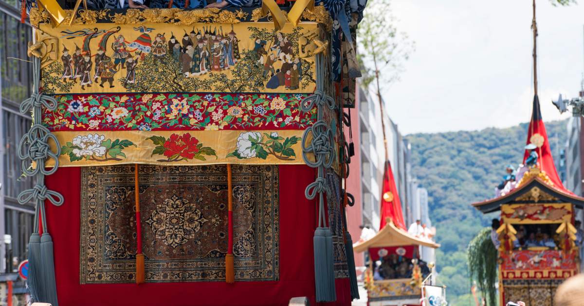 福寿園京都本店から「祇園祭」山鉾巡行を観覧 2 京都祇園祭