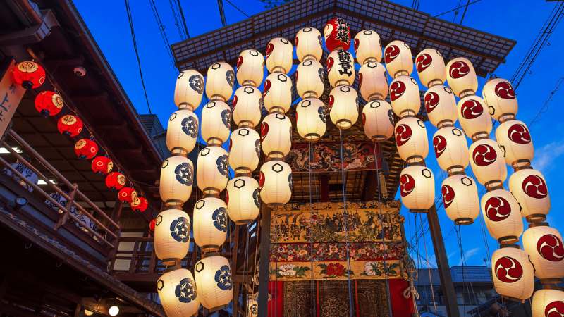 福寿園京都本店から「祇園祭」山鉾巡行を観覧 5 京都祇園祭の山鉾