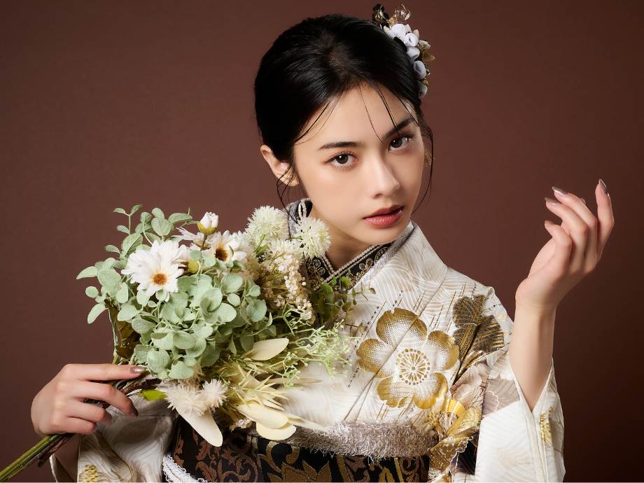 安斉星来×Precious,振袖