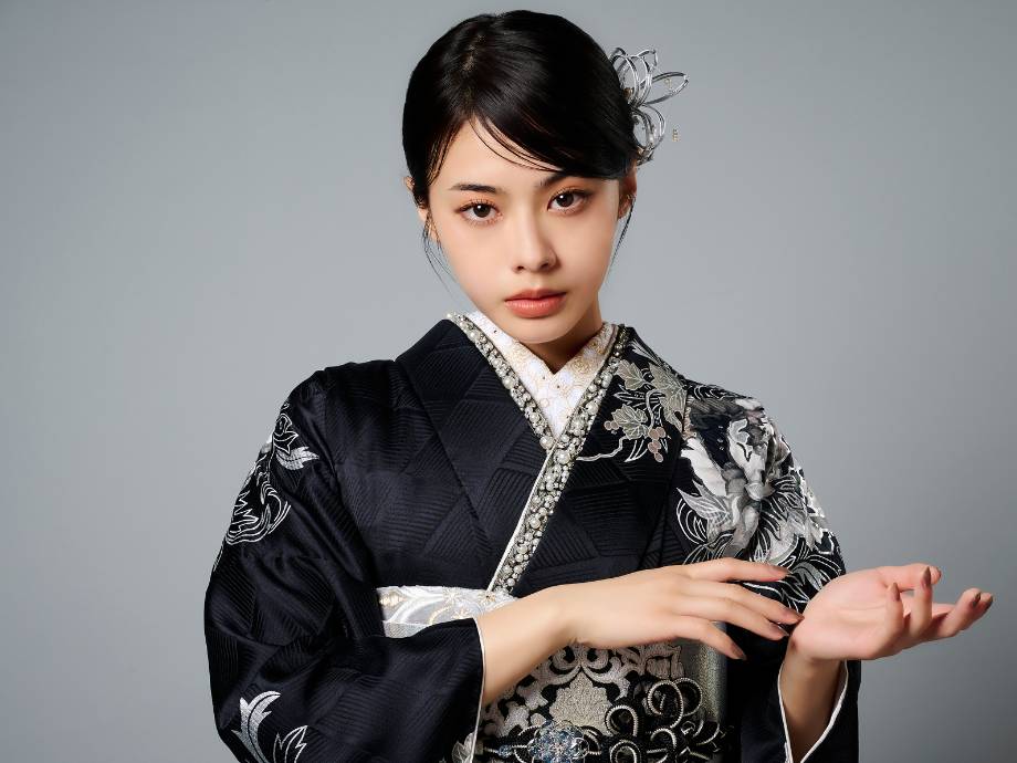 安斉星来&Precious,振袖